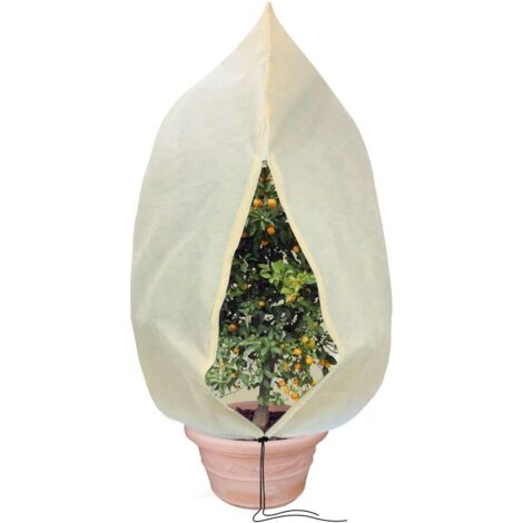 Housse de protection hivernale pour plantes 180 x 120 cm, protection contre le gel, tissu non tissé (1/5)