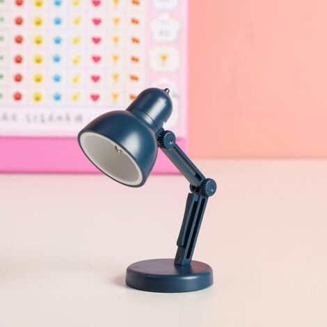 Lampe de Bureau Robot Métal Bleu Rétro Industriel Décoration Chevet Bureau (1/5)