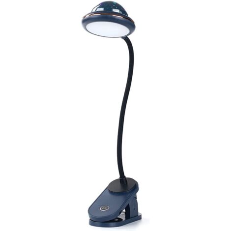 Lampe de Bureau LED Enfant Bleue Résistante Lecture Étude Chambre