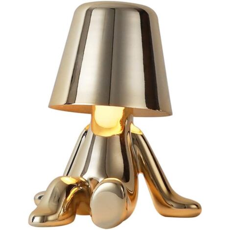 Lampe de Table LED Sans Fil Rechargeable Métal Moderne 3 Niveaux Bureau Chambre (1/5)
