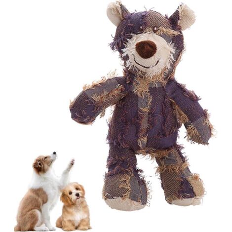 Jouet chien peluche couineur durable, idéal grands chiens (1/5)