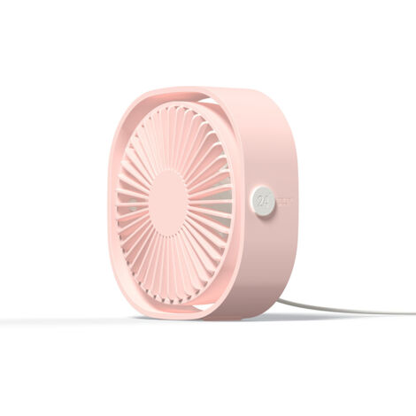 Ventilateur bureau USB cube, 3 vitesses portable silencieux maison bureau (1/5)