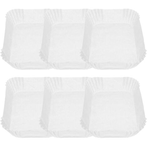 100 feuilles papier cuisson friteuse air 17 cm, papier sulfurisé antiadhésif résistant