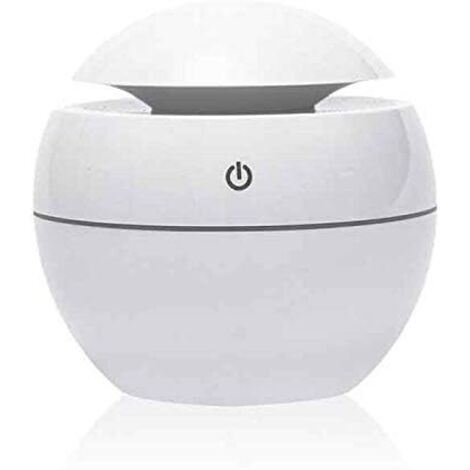 Mini humidificateur USB 130 ml, veilleuse LED portable maison voiture (1/5)