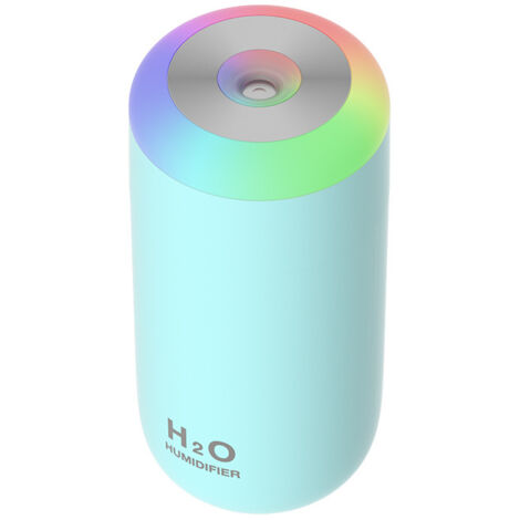 Humidificateur plantes 350 ml USB, brumisateur intérieur bureau voyage cyan (1/5)