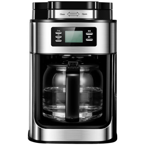 Machine café automatique avec broyeur, cafetière filtre maison UK