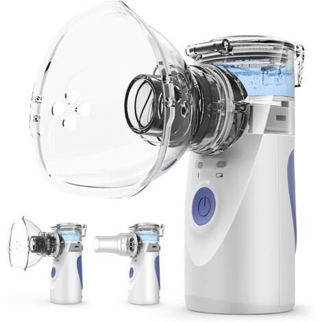 Nébuliseur ultrasonique portable, brume fine silencieuse adultes enfants (1/4)