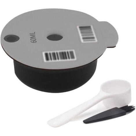 Capsule café réutilisable Tassimo, dosette silicone rechargeable 60 ml (1/5)