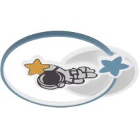 Adjustable LED Astronaut Ceiling Light for Children's Bedroom