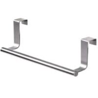 Over-the-door towel rack, 24 cm, no drilling required, for kitchen and bathroom