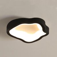 12W Warm White Black Cloud LED Ceiling Light for Children's Bedroom