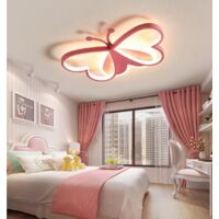 3D LED Butterfly Ceiling Light for Children with 5 Light Modes, Bedroom Ceiling Light