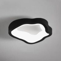 12W Cool White Black Cloud LED Ceiling Light for Children's Bedroom