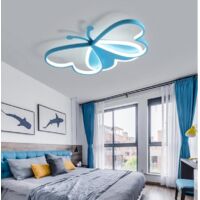 3D LED Butterfly Cartoon Hanging Ceiling Light for Children's Bedroom