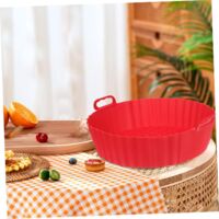 Tapis silicone friteuse air four, réutilisable antiadhésif résistant chaleur