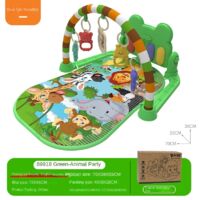 Tapis éveil piano bébé avec hochets