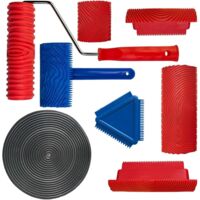 Kit rouleaux peinture effet bois