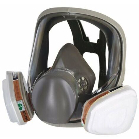 Respirateur réutilisable couverture intégrale respirateur à vapeur organique pour la peinture, le polissage, le soudage et autres protections de travail (1/5)
