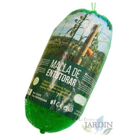 Filet pour Plante Grimpantes, 2x25m Filet Treillis pour Jardin Exterieur,Filet Potager Grimpant,pour Récolte Concombres,Tomates, (1/5)