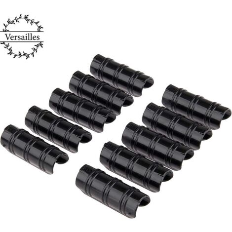 Lot de 20 serre clips 20mm – Fixation sécurisée des bâches et films de serre – Résistants à l'humidité et aux températures extrêmes - 20pcs