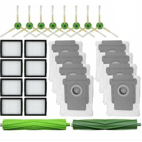 Accessoire pour aspirateur, Kit pour Irobot Roomba I7 I7+ I3 I4 I6 I8+ J7+ E5 E6 E7 Robot aspirapolvere