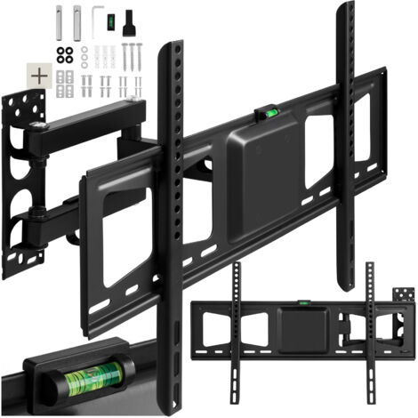 Support TV Mural pour Ecran Plat 32" à 100" - noir