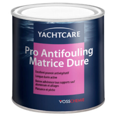 Antifouling matrice dure sans étain vert 750ml – Surface lisse à faible frottement – Pour coques de bateaux – Séchage rapide 1-2h