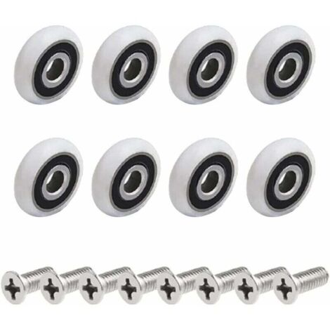 8 galets de porte de douche de (19mmM5screw) (1/5)