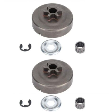 Lot de 2 pignons de Tambour d'embrayage pour tronçonneuse STIHL 017 018 021 023 025 MS170 MS180 MS210 MS230 MS250 1123 640 2003