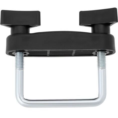 Ccykxa – Colliers de serrage en U pour coffre de toit – Fixation sécurisée – Métal et plastique – Largeur interne 78 mm – Pour porte-bagages de voiture