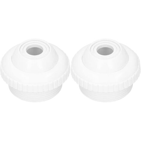 2 Buses de Retour de Piscine, Buses de Sortie avec Ouverture de 1,5" Accessoires de Piscine Buses Filetées Mâles pour Piscines (1/5)