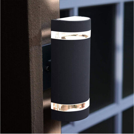Applique murale d'extérieur, jusqu'à 35W GU10,IP65 waterproof garden light pour patio, terrasse, jardin, hall d'entrée, balcon, porche. (1/5)