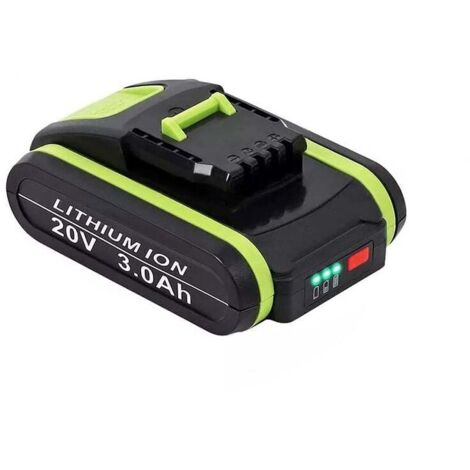 La batterie au lithium remplace la batterie pour outil électrique Worx 20V 3AH WA3551 WG169 WA3516 3X372 (1/5)