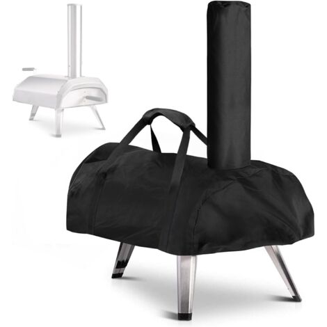 Housse de four à pizza pour Ooni karu 12 - Étanche - Résistant aux intempéries - En tissu Oxford - Pour four à pizza - Noir - 81 x 42 x 21 cm, For Ooni Karu 12 (1/5)
