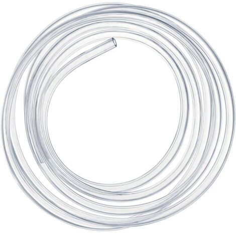 Ikodm – Tuyau souple transparent 2 mètres – Diamètre intérieur 16 mm – Diamètre extérieur 20 mm – Tube flexible pour conduites de fluides