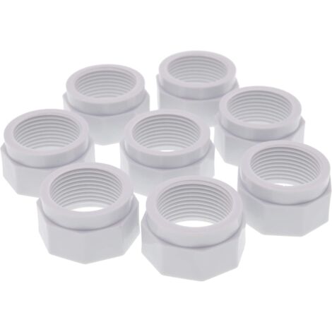 8 écrous pour Tuyau Flexible d'alimentation adaptables pour Polaris 280 180 380 3900- D15 - Robot Nettoyeur de Piscine (1/4)