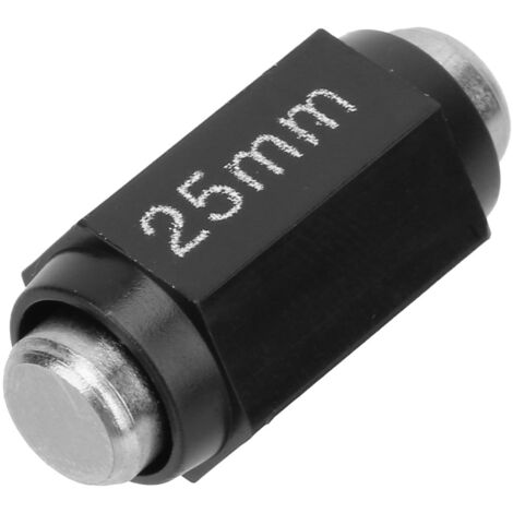 Barre de calibrage en acier inoxydable pour micromètre extérieur, pied à coulisse standard professionnel, pour étalonnage des micromètres (25 mm) (1/5)