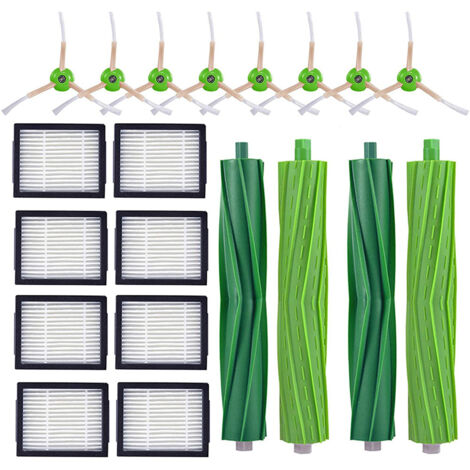 Pièces de Rechange pour iRobot Roomba i7 i7+ / i7 Plus E5 E6 E7 Aspirateur, Kit d'accessoires de Remplacement de Brosse et Filtres (1/5)