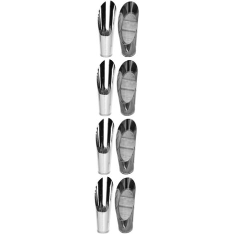 8 Pièces Seau Pelle Outils De Pelouse Outils De Creusement Outils D'Extérieur Outils De Maison Pelle Multifonction en Acier Inoxydable Filtre De Sol Outil De Jardinage Accessoire (1/5)