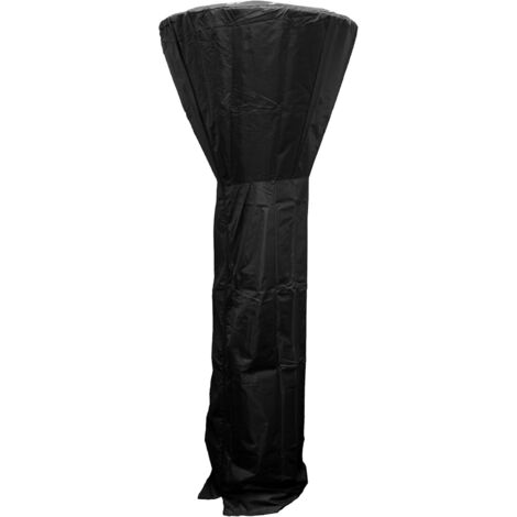 Housse de protection pour chauffage de terrasse, tissu Oxford 210D, anti-poussière, 226 x 85 x 48 cm, noir (1/3)