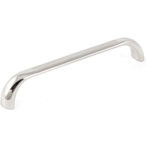 Poignées de porte, poignées et boutons d'armoires de cuisine, quincaillerie de meubles en argent, poignées d'armoires, poignées de tiroirs, entraxe 128 mm (1/3)