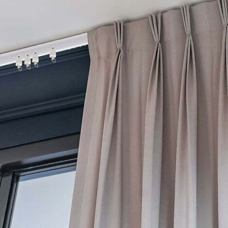 Rail de Rideau Flexible de 5 Mètres pour Rideaux de Plafond Incurvé et Pliable. (1/4)