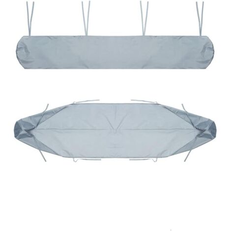 Sac De Protection Pour Store Banne, 4m Housse De Protection Anti-Poussière Pour Auvent De Terrasse Gris Housse De Rangement Pour Auvent De Terrasse, Protection Imperméable En Hiver (1/5)