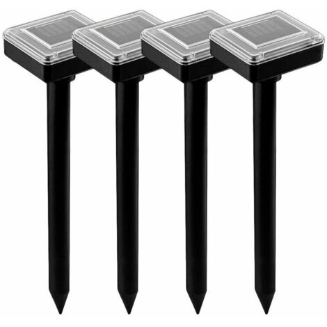 4x Chasses-Taupes Solaires jardin fréquence 400Hz répulsifs solaire lutte taupe (1/2)
