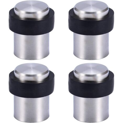 Butoir de Porte de Sol 4.5 cm en Acier Inox Arrêt de Porte Butée Bloque Porte (Lot de 4) (1/5)