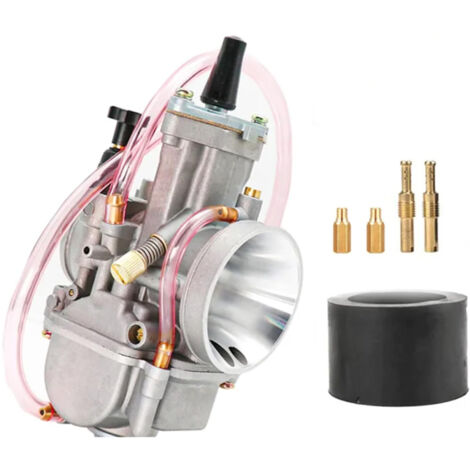 Débroussailleuse PWK 34 mm pour moteur 2/4 temps, carburateur compatible Power Jet, tuyau d'essence pour Yamaha Mikuni Koso ATV Quad UTV - 34 mm (1/5)