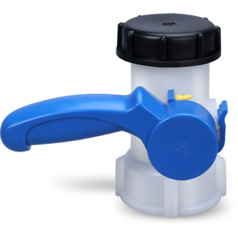 Adaptateur universel IBC pour réservoir d'eau IBC, réservoir IBC, robinet IBC 62 mm, robinet à clapet DN40 (1/5)