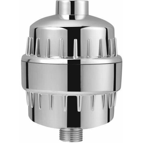 Filtre Douche, Filtre Douche Anti Calcaire - Filtre la Chloramine, le Fluorure et Métaux Lourds, Filtre de Douche avec Cartouches Remplaçables - Adoucir l'eau Dure, Protégez Peau et Cheveux (1/5)