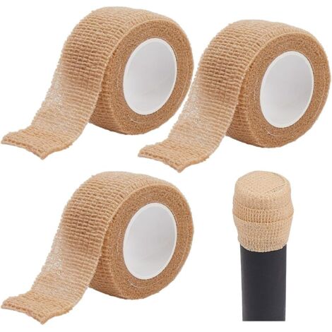 Lot de 4 protège-pieds de chaise, bande antidérapante, bandes autocollantes antidérapantes pour empêcher les tables et les chaises de glisser sans bruit, beige, 5 cm x 4,5 m (1/4)