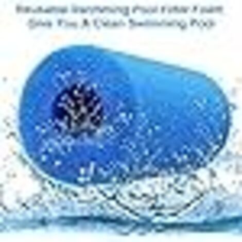 Éponge Filtrante Type A,Cartouche Filtres de Piscine en Mousse RéUtilisable et Lavable,Filtre en Mousse à Cartouche pour Intex Type A Piscine, Aquarium, Spa(2Pièces) (1/5)